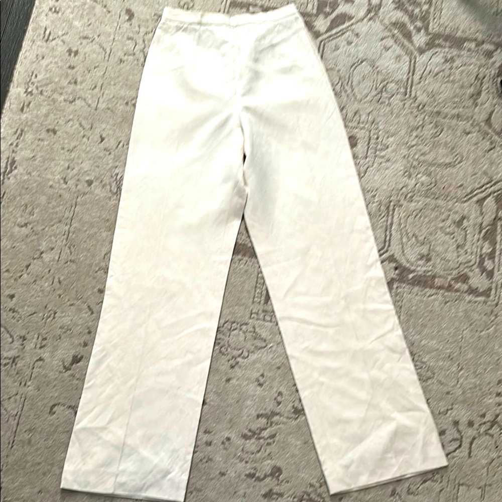 Shamask SILK wide legged Dress slacks sz 2